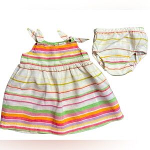 Baby GAP Vintage EUC  Newborn Sundress Set.